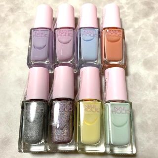 ネイルホリック(NAIL HOLIC)の新品未開封 ネイルホリック リミテッドカラー 8本セット まとめ売り(マニキュア)