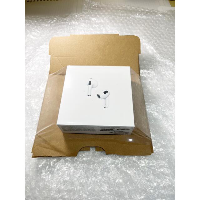 ワイヤレス①【新品未開封品 】Apple AirPods MME73J/A 第3世代