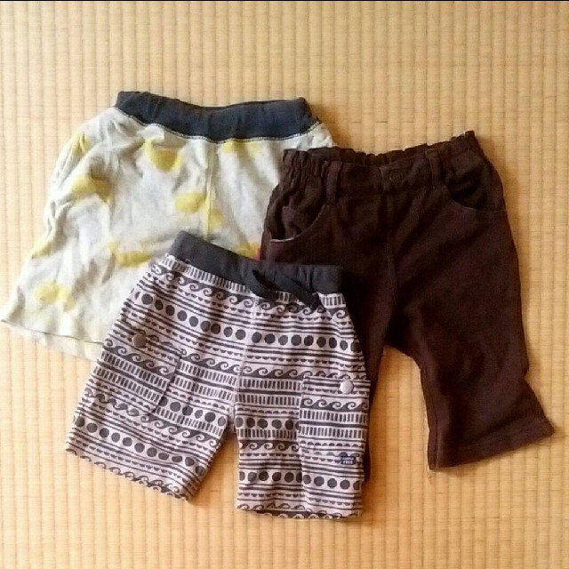 F.O.KIDS(エフオーキッズ)のパンツ　3着セット　95 キッズ/ベビー/マタニティのキッズ服男の子用(90cm~)(パンツ/スパッツ)の商品写真