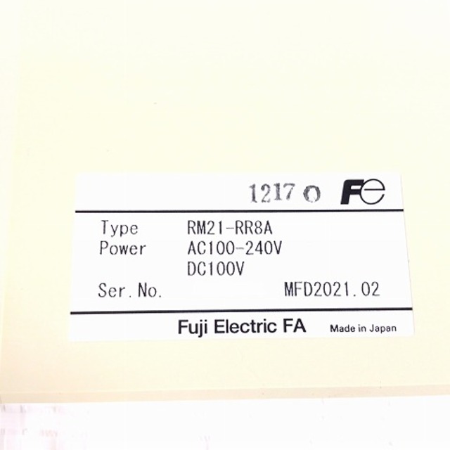 富士電機/Fuji Electric工具(その他)RM21-RR8A
