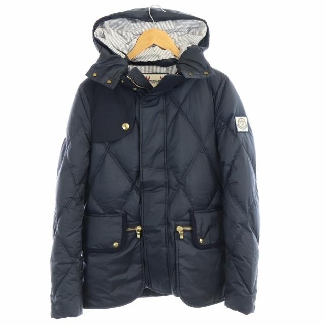 ☆激安ネット通販☆　MONCLER　GAMME　BLEU]アームワッペン　ダウンジャケット