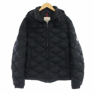 モンクレール(MONCLER)のモンクレール MORANDIERES ダウンジャケット フード 3 L 黒(ダウンジャケット)