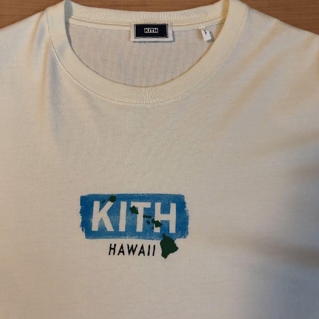 KITH HAWAII   BOX LOGO TEE-TOFU  ハワイ限定　L