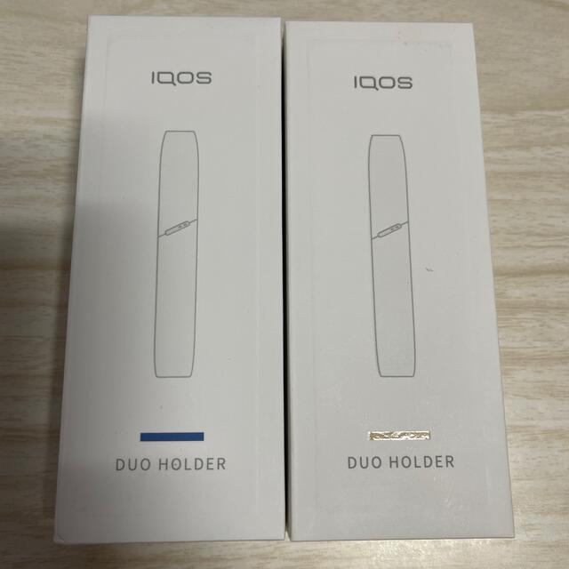 アイコス  iQOS iQOS3DUO ホルダー ゴールド ブルー 2色セット