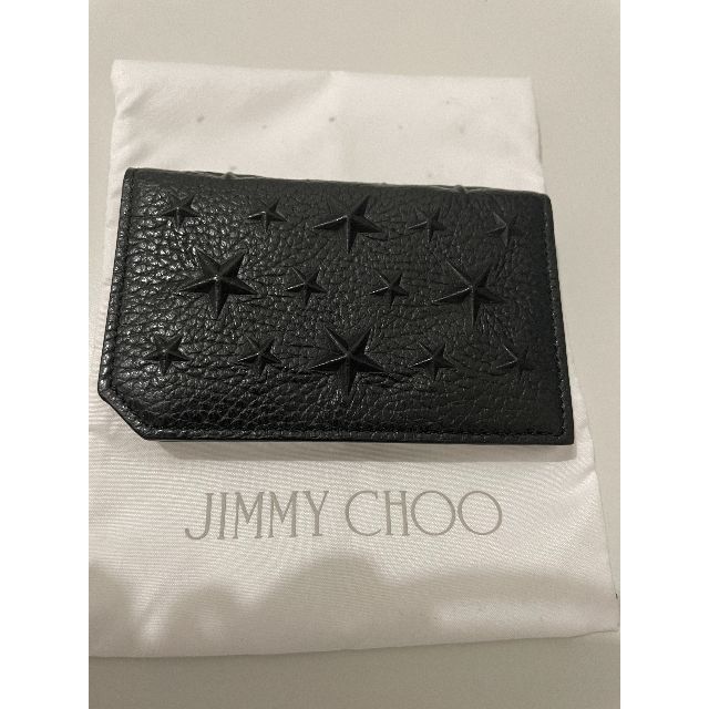 JIMMY CHOO☆CARD CASE☆ブラック☆カードケース-