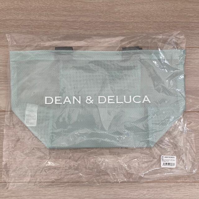 DEAN & DELUCA(ディーンアンドデルーカ)のDEAN & DELUCA メッシュトートバッグ ミントブルー Sサイズ レディースのバッグ(トートバッグ)の商品写真