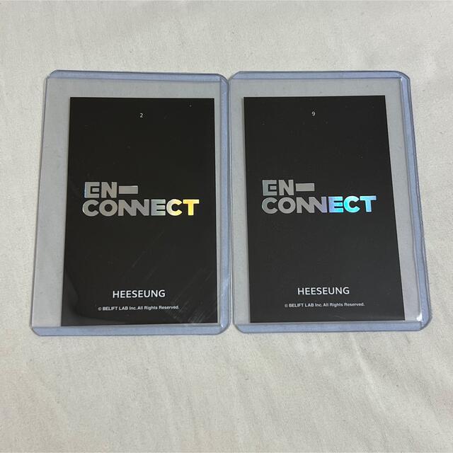 ENHYPEN(エンハイプン)のENHYPEN CONNECT スペシャルカード セット ヒスン エンタメ/ホビーのCD(K-POP/アジア)の商品写真