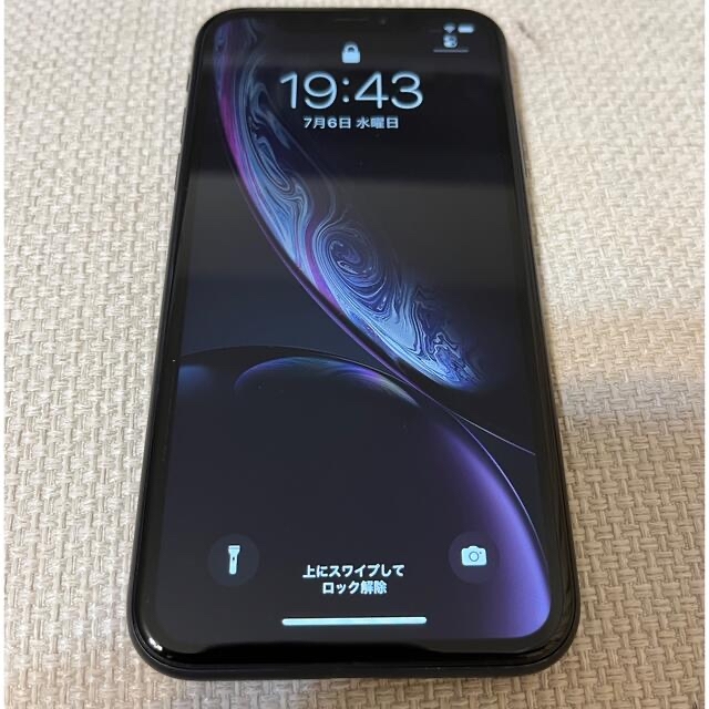 iPhone xr Black 64GBスマホ/家電/カメラ