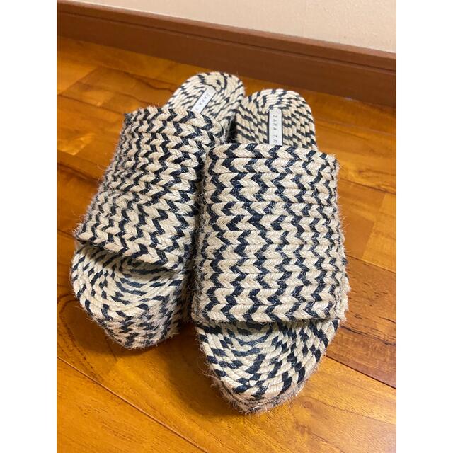 ZARA - 再値下げ ZARA ジュートウェッジサンダルの通販 by ちい's shop|ザラならラクマ ZARA - 再値下げ ZARA ジュートウェッジサンダルの通販 by ちい's shop|ザラならラクマ