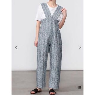 ユナイテッドアローズ(UNITED ARROWS)のPheeta フィータ 刺し子サロペット Paula(サロペット/オーバーオール)