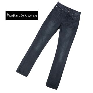 ヌーディジーンズ(Nudie Jeans)のNudie Jeanse THIN FINN  ドライブラックコーティッド(デニム/ジーンズ)