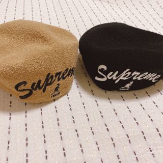 シュプリーム(Supreme)の専用　伝説のK様Supreme Kangol Bermuda BLACK/M(ハンチング/ベレー帽)