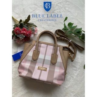 ブルーレーベルクレストブリッジ(BLUE LABEL CRESTBRIDGE)の新品未使用❗️2way⭐️完売品ショルダーバックブルーレーベルクレストブリッジ(ショルダーバッグ)