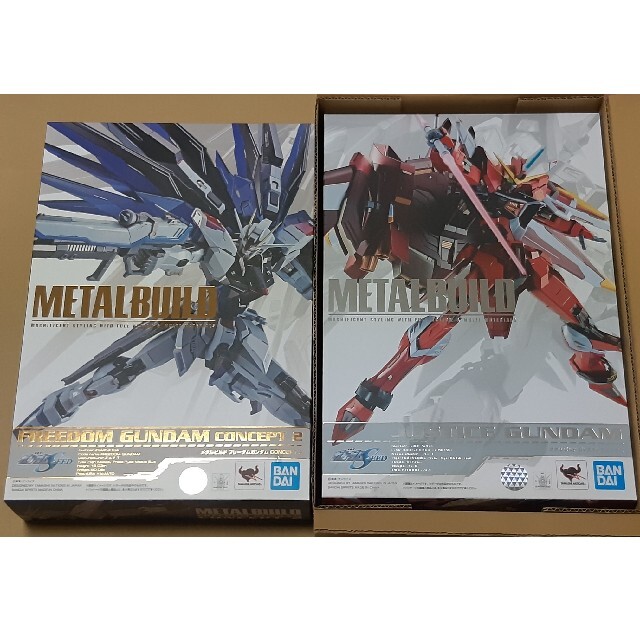 metal build フリーダムガンダム concept2 ジャスティスガンダ