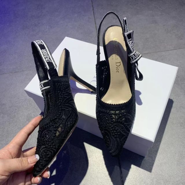 クリスチャンディオール dior ミュールを エスパドリーユ