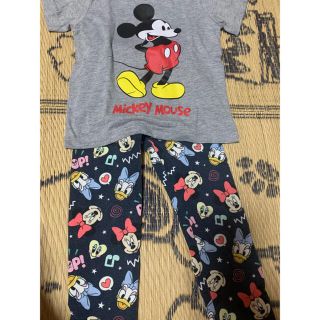 ディズニー(Disney)のミッキー上下セット(Tシャツ/カットソー)