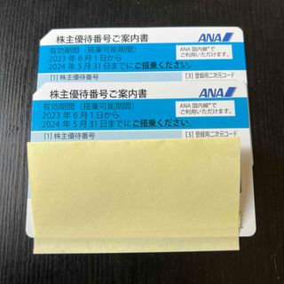 エーエヌエー(ゼンニッポンクウユ)(ANA(全日本空輸))のANA 株主優待2枚(その他)