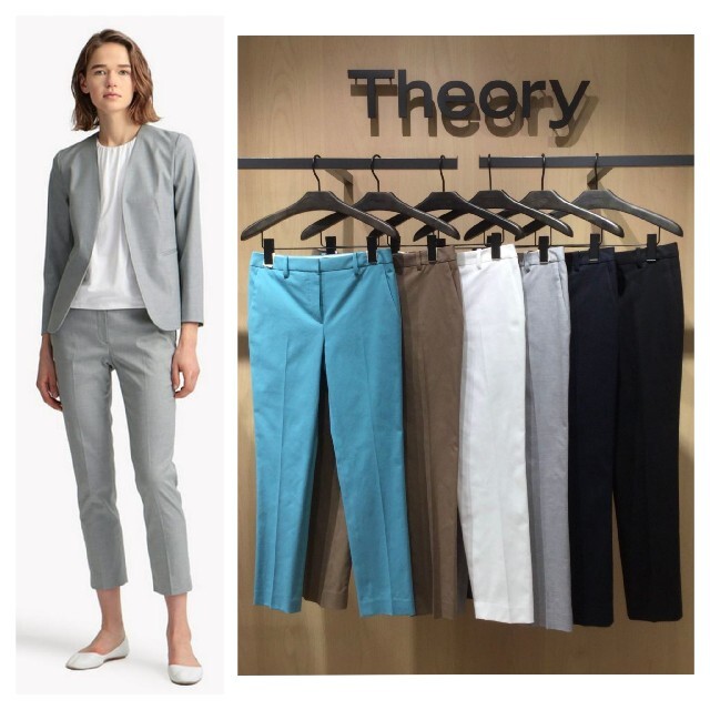 theory(セオリー)の2020ss 定価25000円 Theory　ストレッチ美脚クロップドパンツ レディースのパンツ(クロップドパンツ)の商品写真