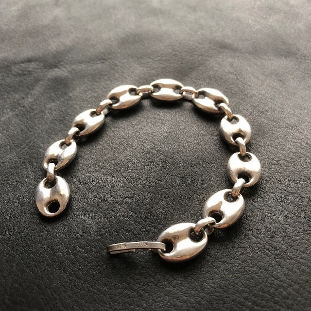 vintage silver 刻印入り シルバーブレスレット ブレスレット 純銀