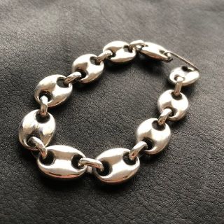 vintage silver 刻印入り シルバーブレスレット ブレスレット 純銀-