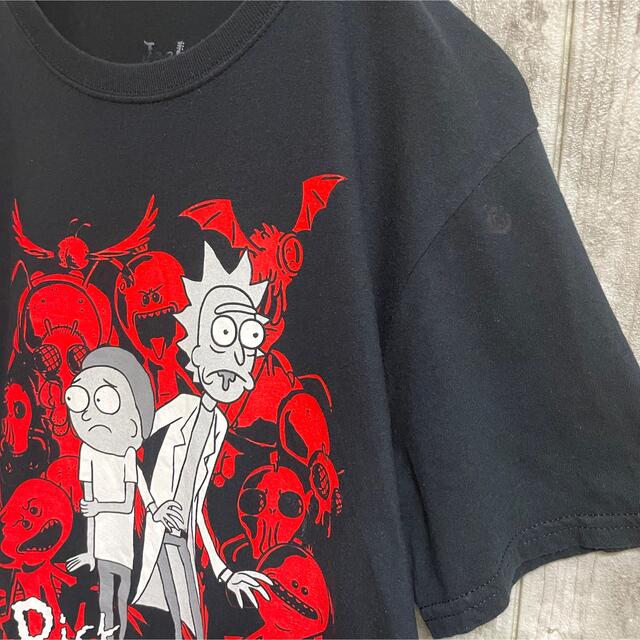 Rick and Morty】リック・アンド・モーティ キャラ半袖tシャツ Mの通販