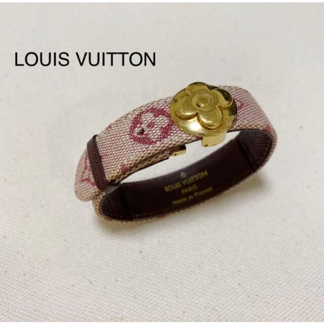 LOUIS VUITTON(ルイヴィトン)のLOUIS VUITTON モノグラムミニ　グッドラックブレス レディースのアクセサリー(ブレスレット/バングル)の商品写真