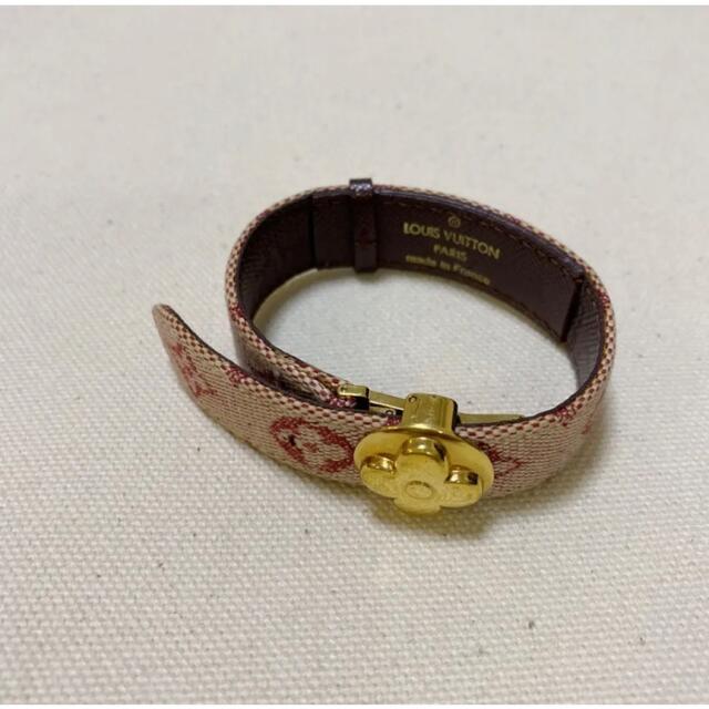 LOUIS VUITTON(ルイヴィトン)のLOUIS VUITTON モノグラムミニ　グッドラックブレス レディースのアクセサリー(ブレスレット/バングル)の商品写真