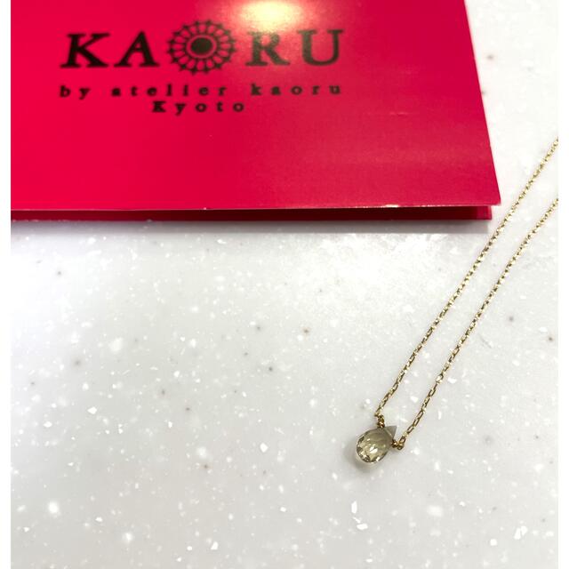 KAORU(カオル)のKAORU ポロリンネックレス　ナチュラルストーン レディースのアクセサリー(ネックレス)の商品写真