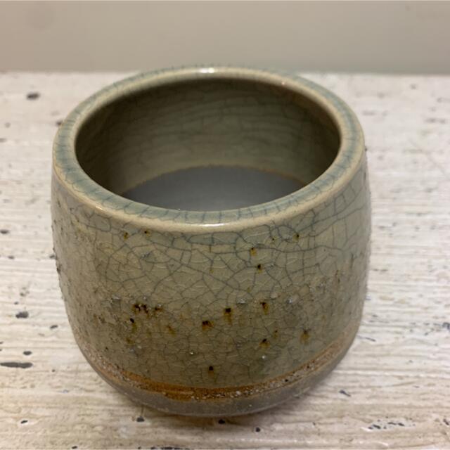 ●Trapezoid POT -sand beige- No.275 ハンドメイドの生活雑貨(雑貨)の商品写真