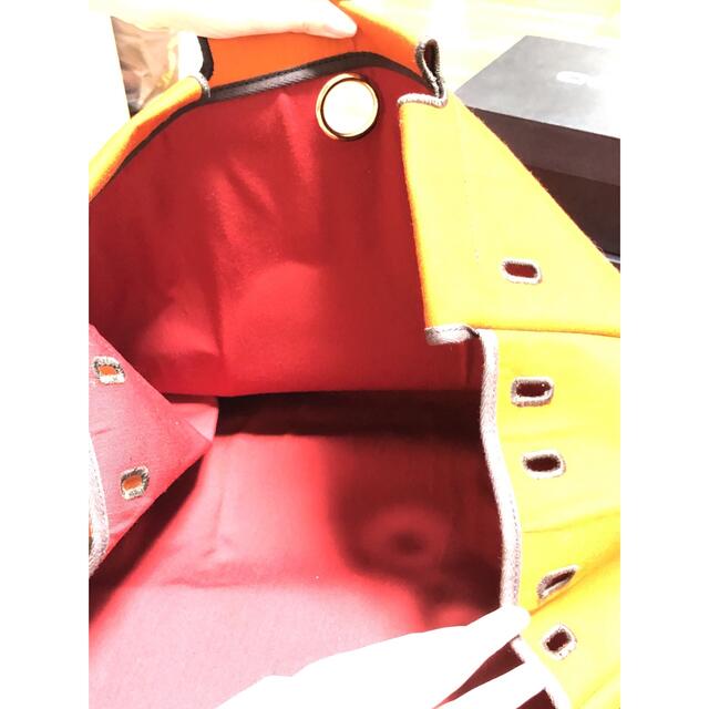 Hermes(エルメス)の新品 正規品 エルメス HERMES エールバック GM 赤 オレンジ 替バック レディースのバッグ(トートバッグ)の商品写真