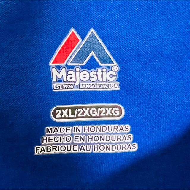 Majestic(マジェスティック)のUS古着 マジェスティック MLB シカゴ・カブス マスコットT サイズXXL メンズのトップス(Tシャツ/カットソー(半袖/袖なし))の商品写真