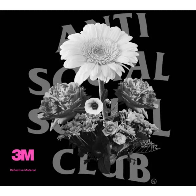 ANTI SOCIAL SOCIAL CLUB(アンチソーシャルソーシャルクラブ)のAnti Social Club Ghost Of You And Me L メンズのトップス(パーカー)の商品写真