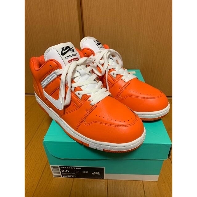 SUPREME×NIKE SB AF2 LOW 27.5