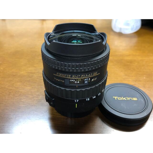 美品　Tokina AT-X107 Fisheye 10-17 魚眼 キャノン