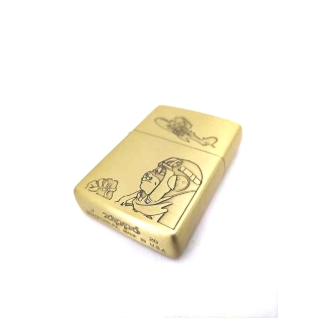 ZIPPO(ジッポー)のZIPPO(ジッポ) USA製 紅の豚 マルコ メンズ ファッション雑貨 メンズのファッション小物(その他)の商品写真