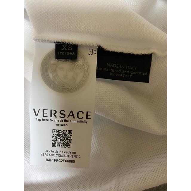 美品 Versace ヴェルサーチ サイズxs ヴェトモン ポロシャツ メンズのトップス(Tシャツ/カットソー(半袖/袖なし))の商品写真