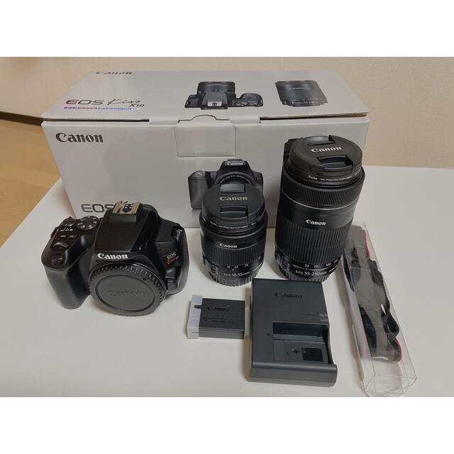 Canon EOS KISS X10 Wズームキット BK ＋単焦点レンズ 【オンライン