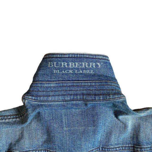 BURBERRY BLACK LABEL(バーバリーブラックレーベル)の★美品★BURBERRY BLACKLABEL★デニムジャケット★ノバチェック★ メンズのジャケット/アウター(Gジャン/デニムジャケット)の商品写真