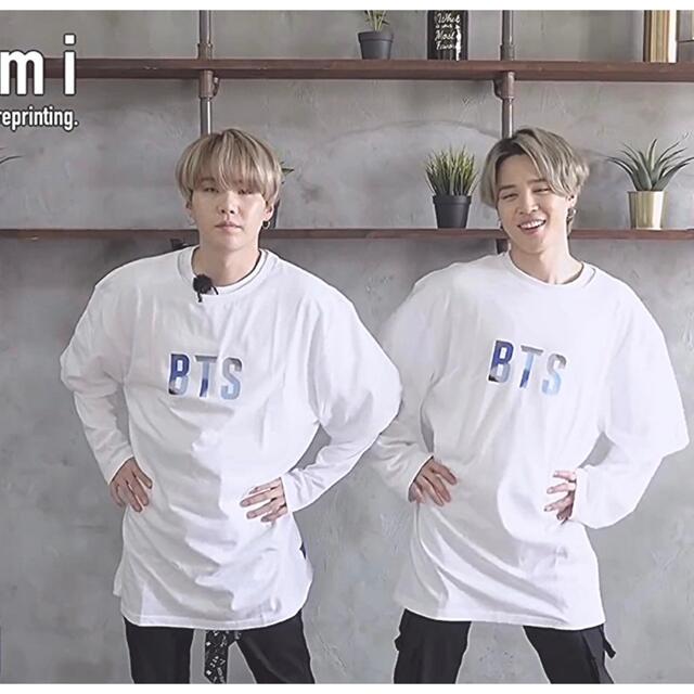 BTS MOSツアー　Tシャツ　ジミン　ユンギ着用