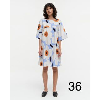 マリメッコ(marimekko)のマリメッコ Alith Unikko ワンピース　ウニッコ marimekko(ひざ丈ワンピース)