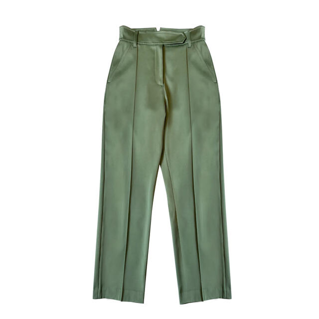 SOLOV ソロブ HIGHRISE CREASE PANTS  テーパード