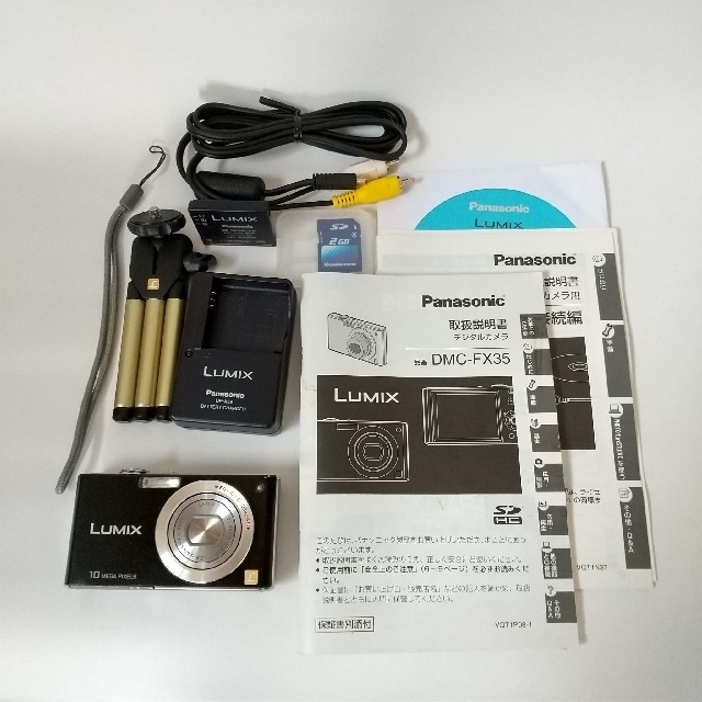 Panasonic(パナソニック)のPanasonic  LUMIX  DMC-FX35  デジタルカメラ スマホ/家電/カメラのカメラ(コンパクトデジタルカメラ)の商品写真