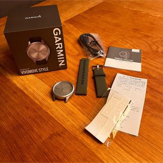 ガーミン(GARMIN)のGARMIN(ガーミン) vivomove Style スマートウォッチ (トレーニング用品)