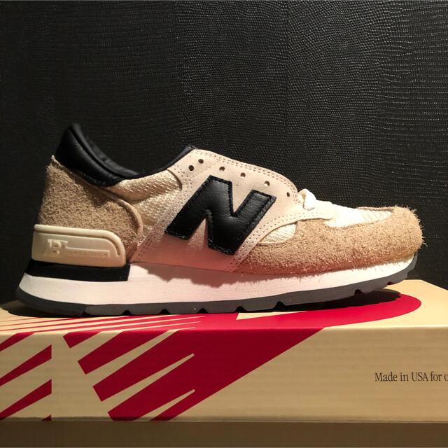 New Balance 990V1 Beige AD1女性向け希少サイズ 23