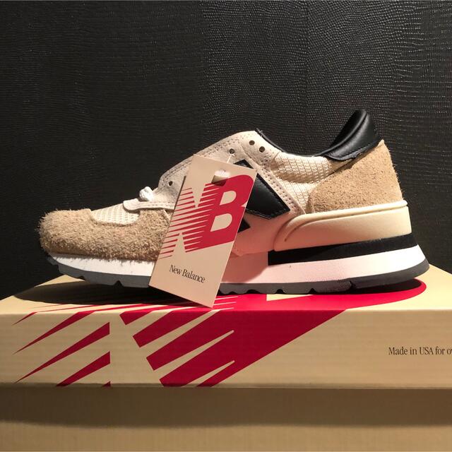 New Balance 990V1 Beige AD1女性向け希少サイズ 23