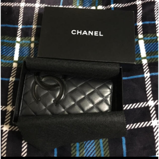 CHANEL カンボンライン　長財布　美品✨✨長財布