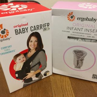 エルゴベビー(Ergobaby)のNyagigon♡さま専用抱っこ紐 エルゴベビー インサートセット(抱っこひも/おんぶひも)