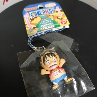 ワンピース(ONE PIECE)のワンピース ねつけストラップ 大阪限定　ルフィ(ストラップ)