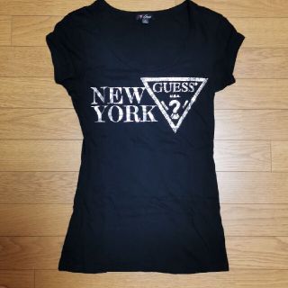 ゲス(GUESS)のGUESSブラックTシャツ(Tシャツ(半袖/袖なし))