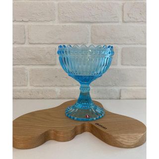 イッタラ(iittala)のイッタラ マリボウル ラージ ライトブルー 廃盤　新品未使用(置物)